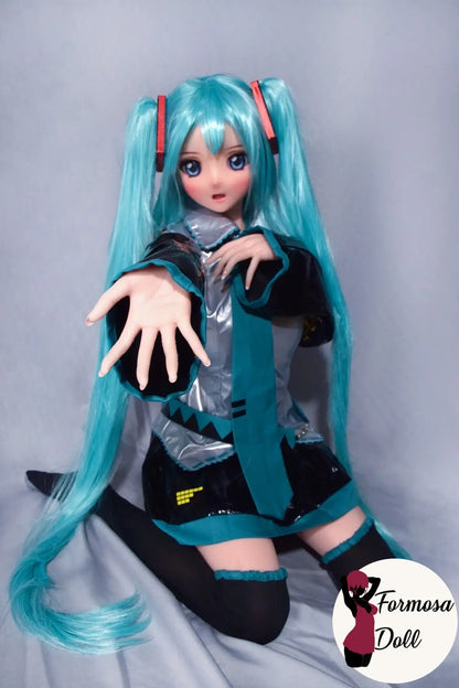 Poupée Sexuelle Inspirée 初音ミク (Hastune) en Silicone - Style Naturel 148 cm (4ft85)