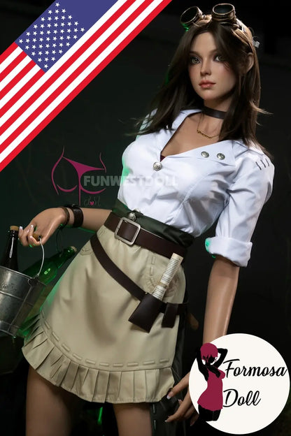 Lexie 168 cm (5ft5) - Bambola del sesso in silicone con texture della pelle migliorata | ABITO INCLUSO - MAGAZZINO USA