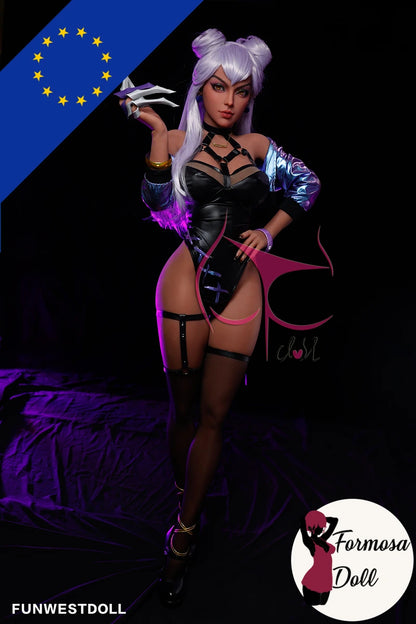 Poupée sexuelle cosplay KDA All Out Evelynn en TPE 155 cm - STOCK UE