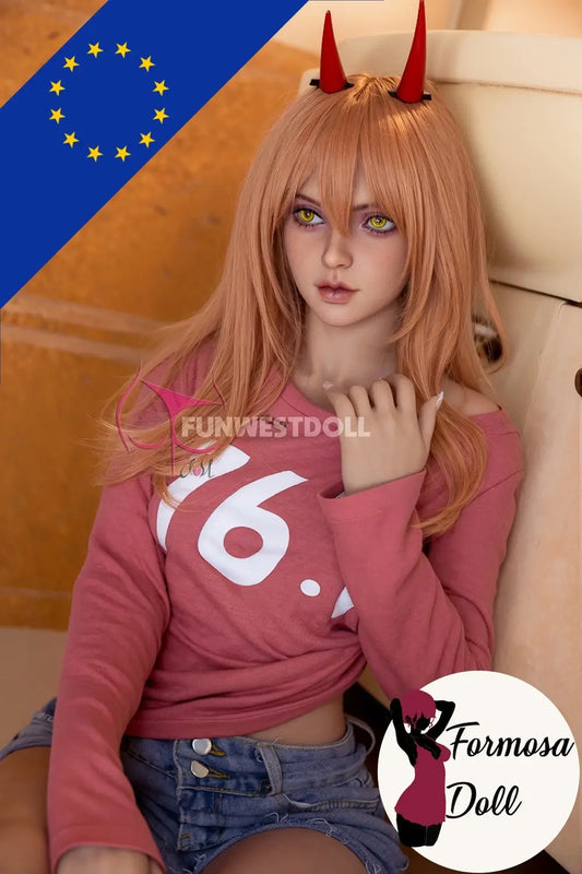 Lily 159 cm (5ft2) - Power Girl Cosplay Sex Doll in TPE - EU Stock