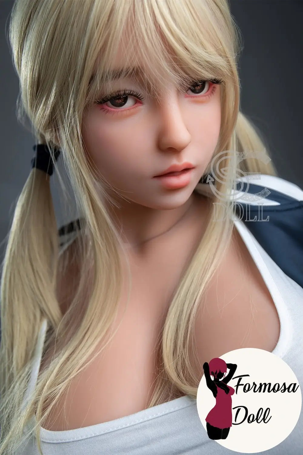 Melody 157 cm (5 piedi e 1 pollice) - Bambola giapponese bionda in STPE - MAGAZZINO USA 