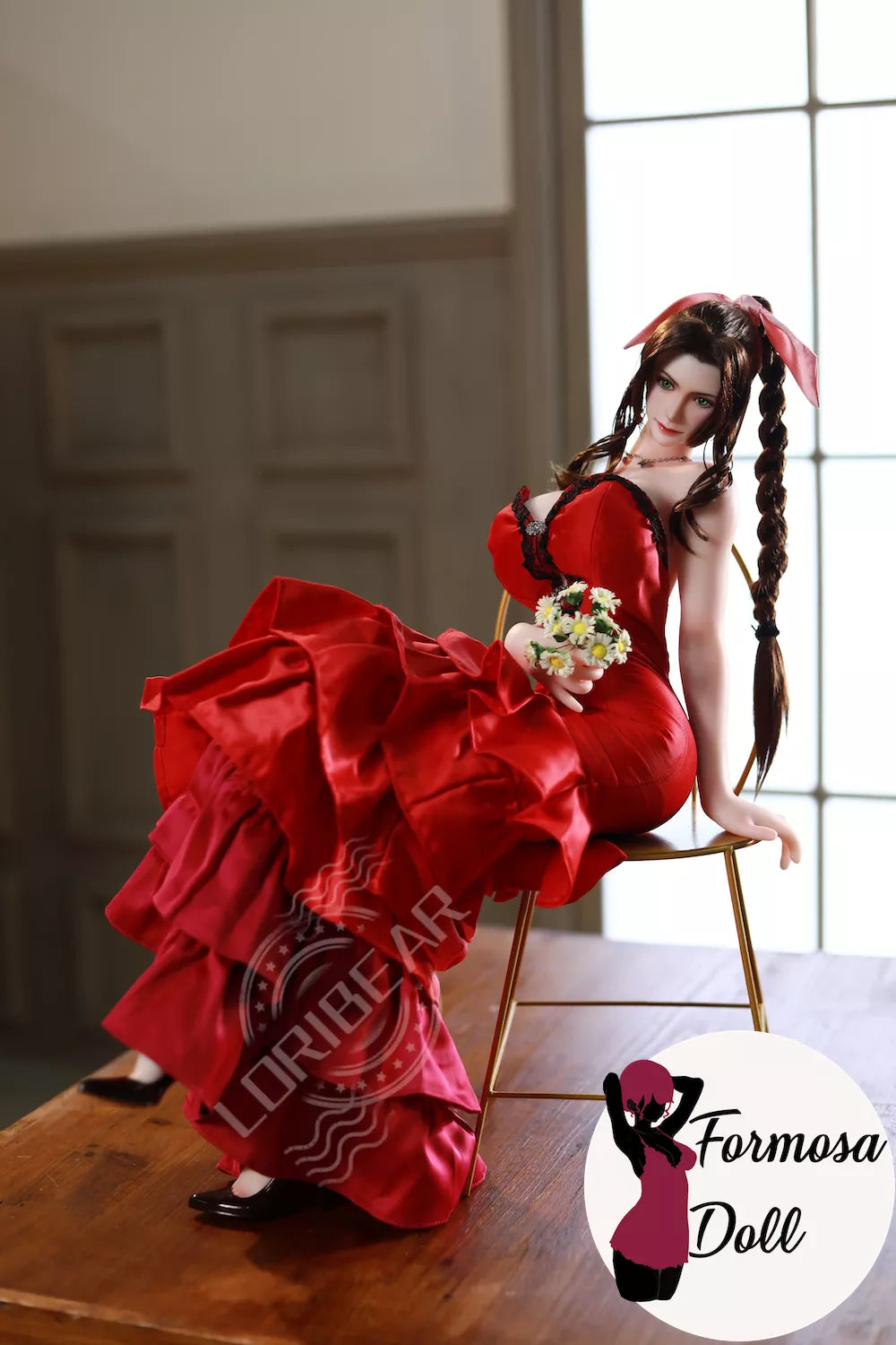 Aerith Mini Sex Doll in Silicone 68cm (26.7in)