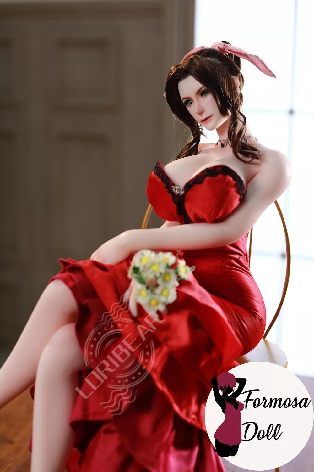 Aerith Mini Sex Doll in Silicone 68cm (26.7in)