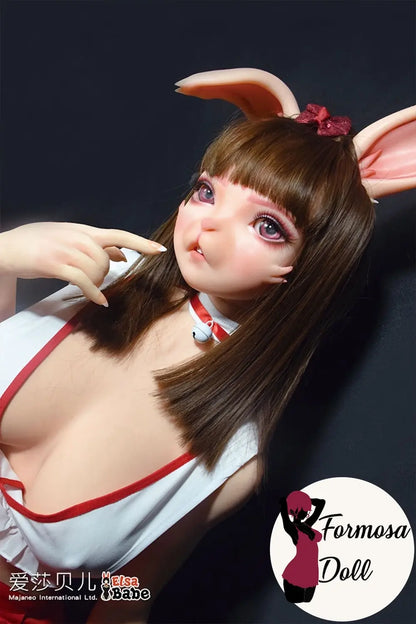 Aida Rina – Poupée sexuelle en silicone 148 cm, style lapine