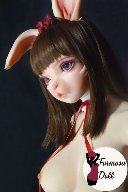 Aida Rina – Poupée sexuelle en silicone 148 cm, style lapine