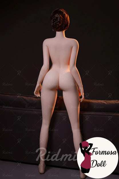 Aidra – Bambola sessuale ibrida testa in silicone + corpo TPE realistico – 158 cm