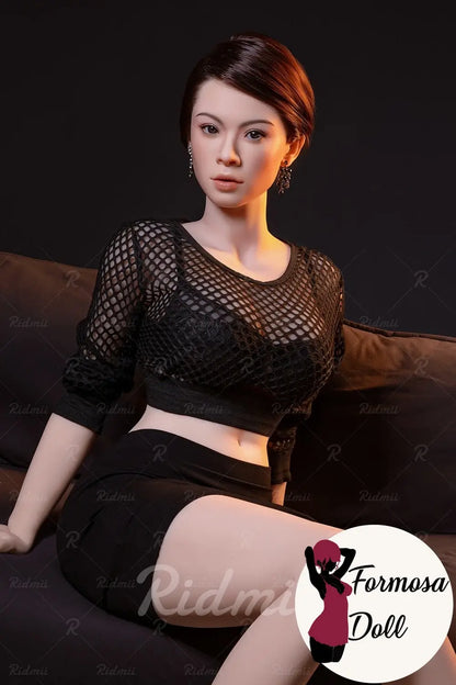 Aidra – Bambola sessuale ibrida testa in silicone + corpo TPE realistico – 158 cm