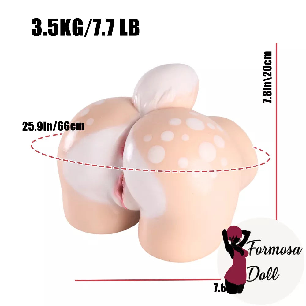 Alfa995 Doe Deer Furry Onahip in Silicone - 3.5 kg