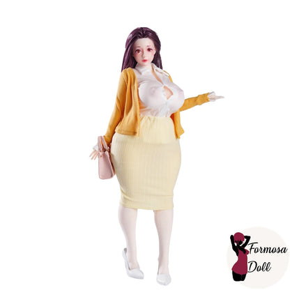 Aunt Niimi 3.0 – Mini Hentai Sex Doll in Silicone – 64cm (25.2inch)