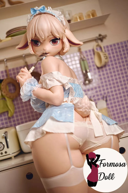Aurelia Anthro Sheep Sex Doll in Silicone - 160 cm