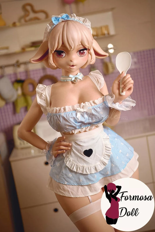 Aurelia Anthro Sheep Sex Doll in Silicone - 160 cm