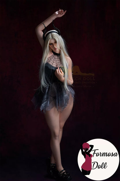 Bailey Blonde Sex Doll in Silicone with Glamour Style - 164cm EU Stock