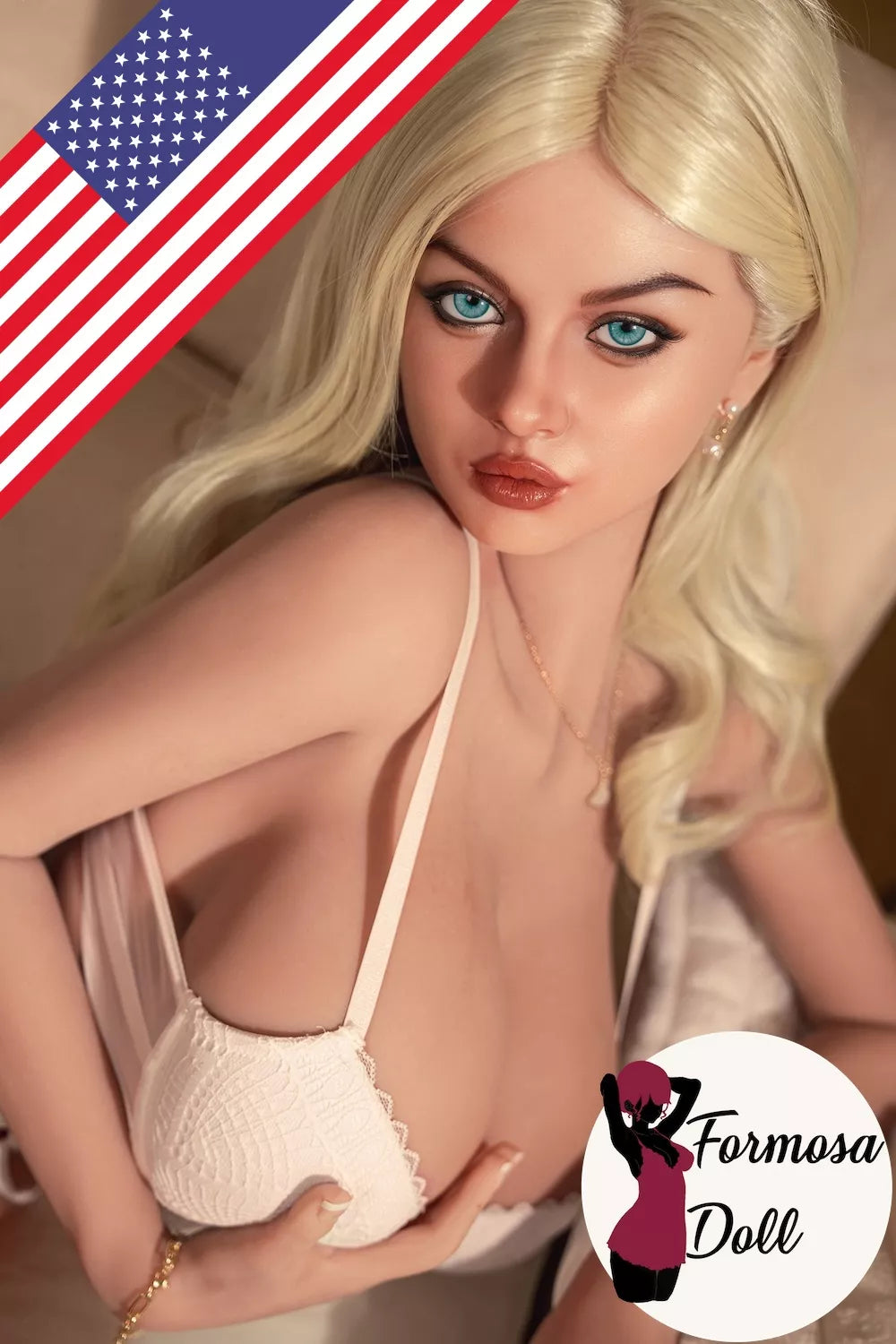 Becky - Blonde Hybrid Sex Doll with Huge Breasts 5ft18 US STOCK