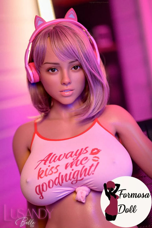Belle - Curvy Gamer Girl Sex Doll in Silicone, G Cup 159 cm (5ft2)