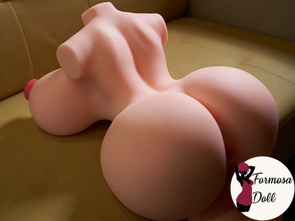 Lucy - Bambola del sesso Futanari da 20 kg (44 libbre) con ingresso profondo del capezzolo
