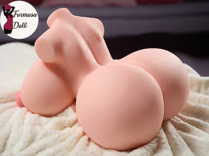 Big Lucy 10,88kg (23,99lbs) - Bambola Sessuale Torso Masturbatore con Penetrazione del Capezzolo