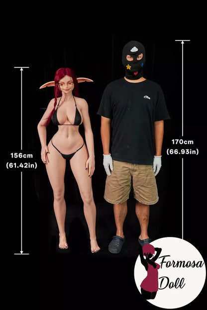 Bina Goblin Sex Doll in Silicone with Ultra Lightweight Body - 156cm