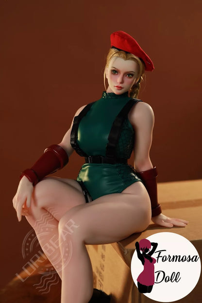 Mini poupée sexuelle en silicone 65 cm inspirée de Cammy White