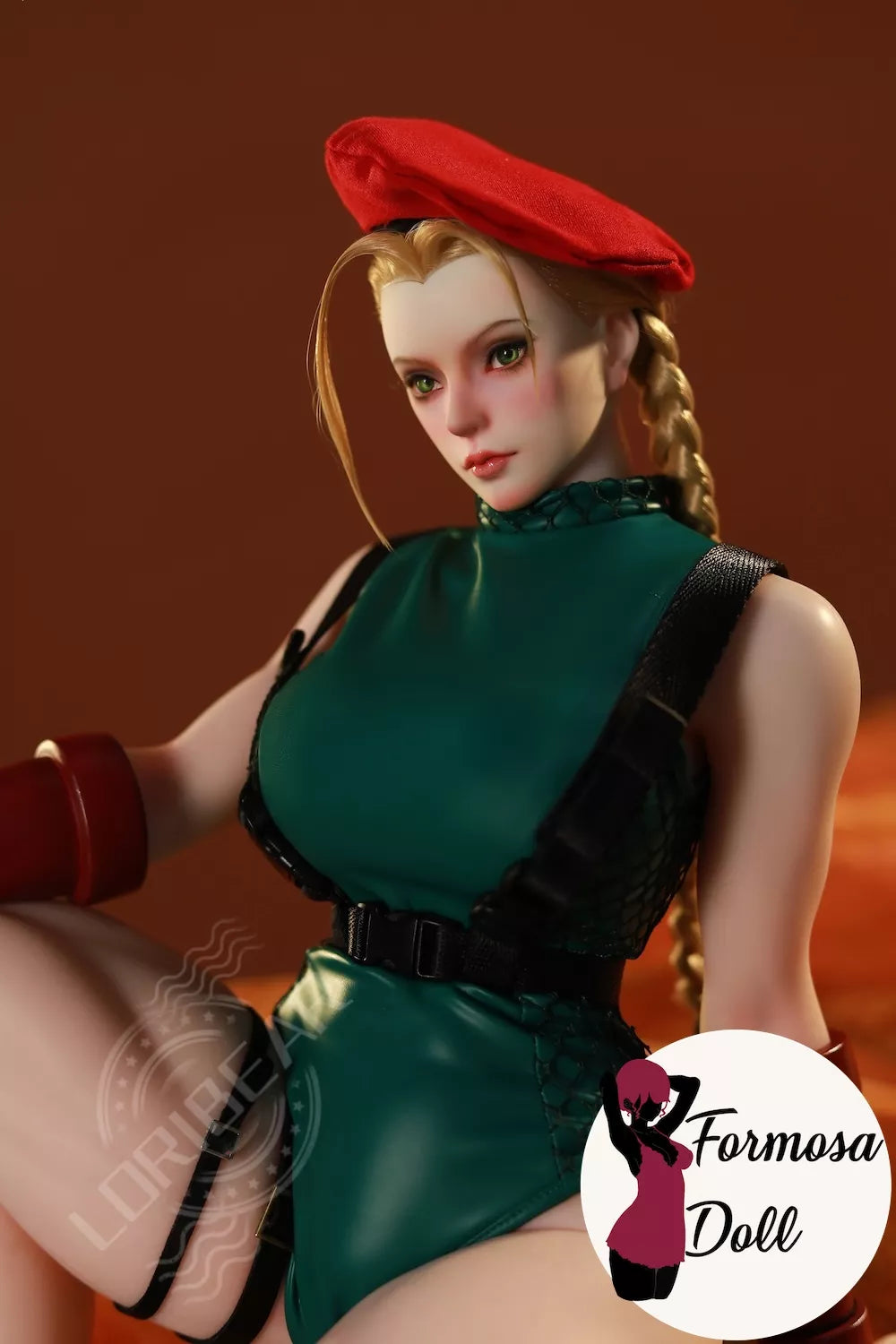 Cammy White Cosplay Mini Silicone Sex Doll - 65cm (25.6in)