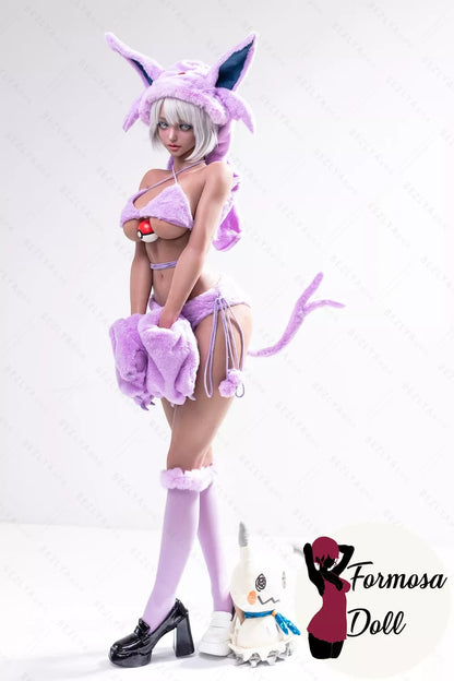 Campanula - Espeon Cosplay Sex Doll in Silicone 2.2 CF - 155cm