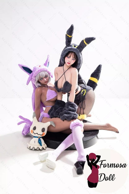 Campanula - Umbreon Cosplay Sex Doll in Silicone 2.2 CF - 155cm