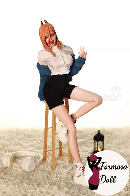 Power Girl Sex Doll Chainsaw Man Silicone Figure - 76.5cm  Formosa Doll