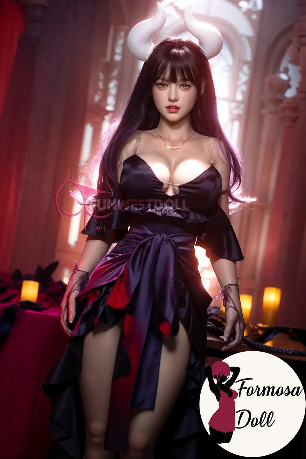 Chloe 160 cm (5ft2) - Albedo Overload Cosplay Sex Doll in Silicone