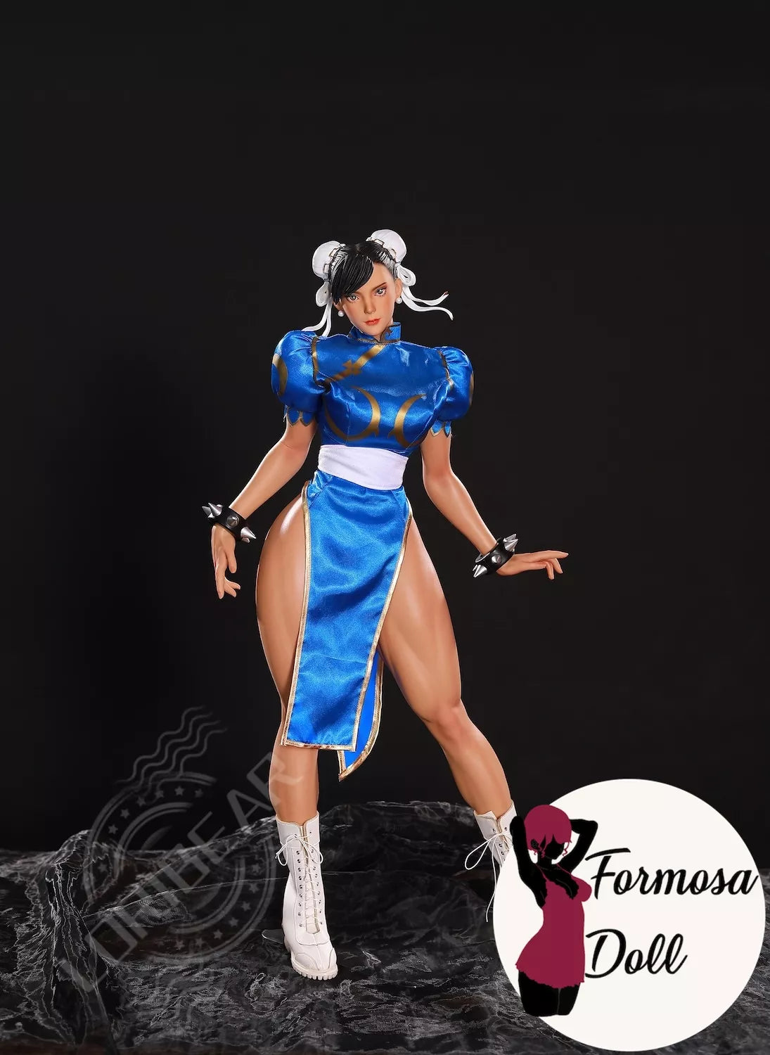 Chun Li Hentai Figure Sex Doll in Silicone - 64cm (25.2in)