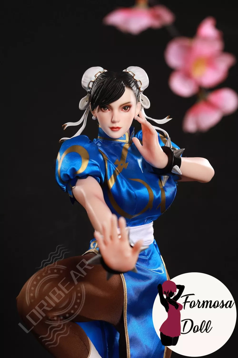 Chun Li Hentai Figure Sex Doll in Silicone - 64cm (25.2in)