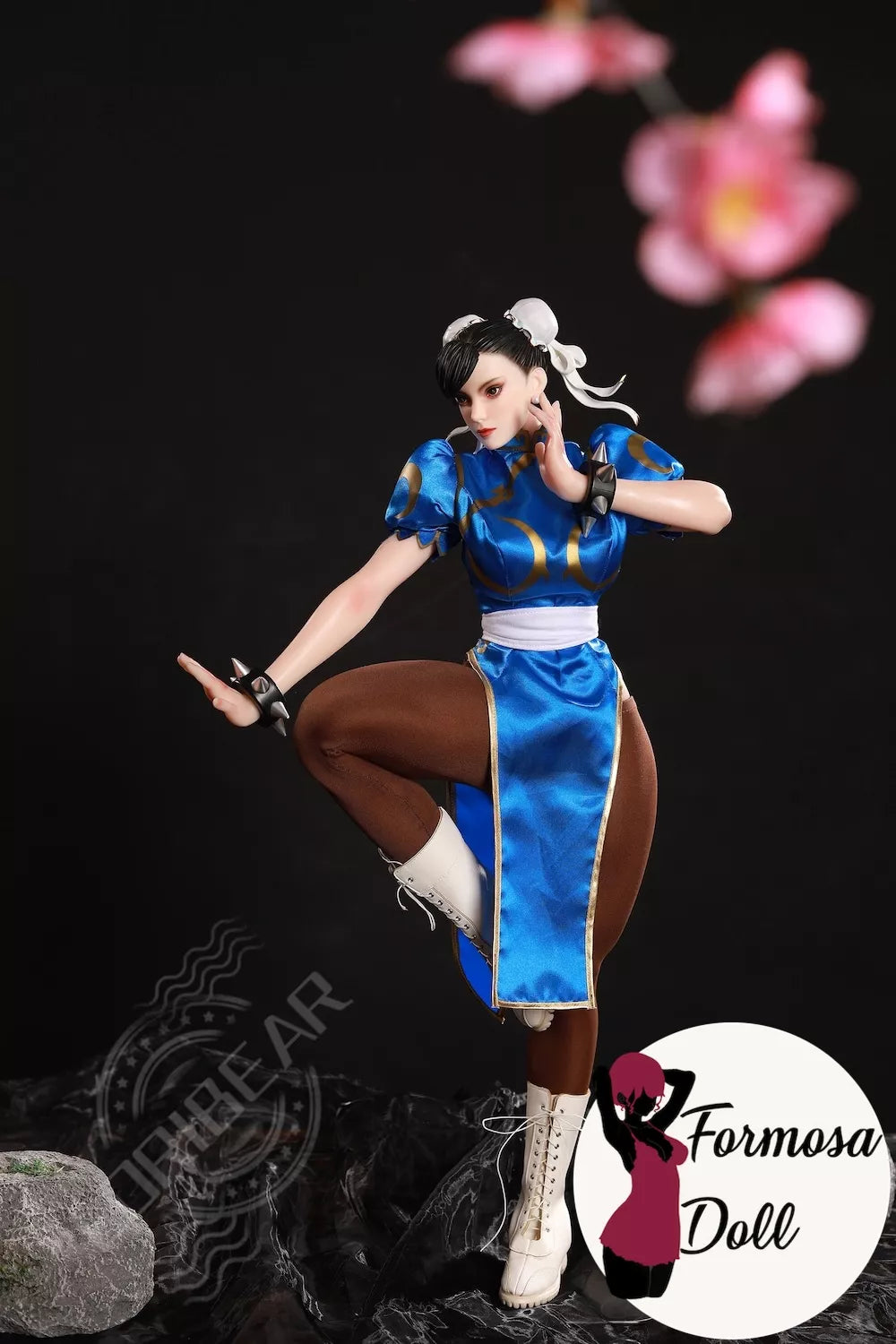 Chun Li Hentai Figure Sex Doll in Silicone - 64cm (25.2in)