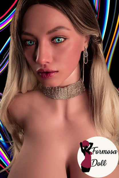 Sola - TPE Sex Torso 30kg (66.1lb) with Silicone Head and Blond Hair