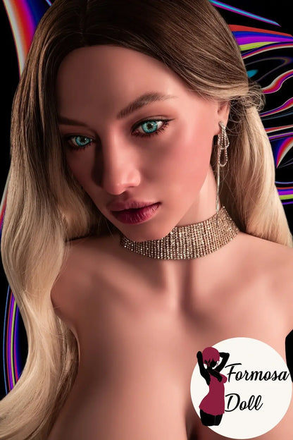 Sola - TPE Sex Torso 30kg (66.1lb) with Silicone Head and Blond Hair