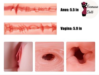 Coco 2,9kg (6,4lbs) Masturbatore realistico in morbido TPE
