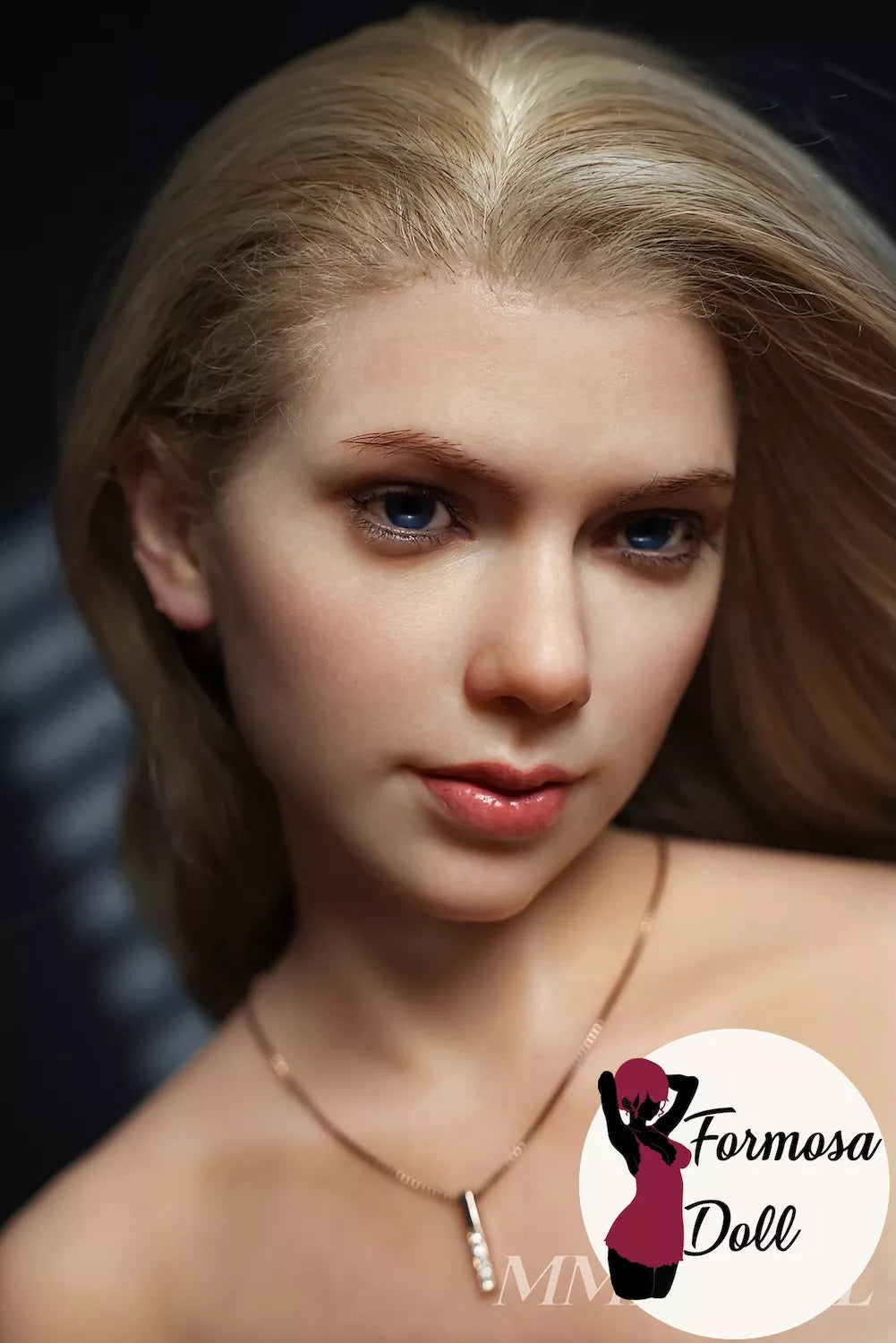 Daili Blonde Ultra Realistic Mini Sex Doll in Silicone with Seamless Neck - 93 cm