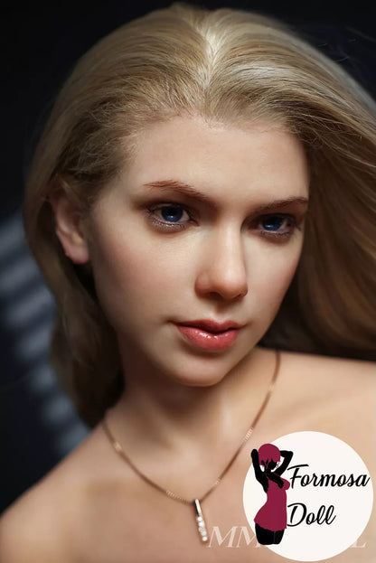 Daili Blonde Ultra Realistic Mini Sex Doll in Silicone with Seamless Neck - 93 cm