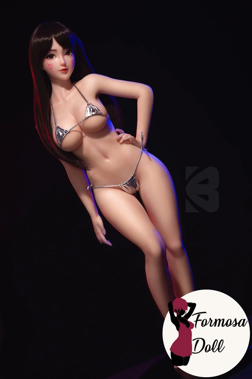 Overwatch D.Va Cosplay Mini Sex Doll in Silicone | 67.5cm (26.5in)