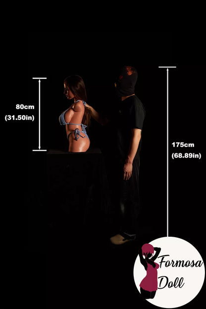 Eliza ULW664 – Torse sexuel en silicone ultra-léger, bonnet G, 15 kg