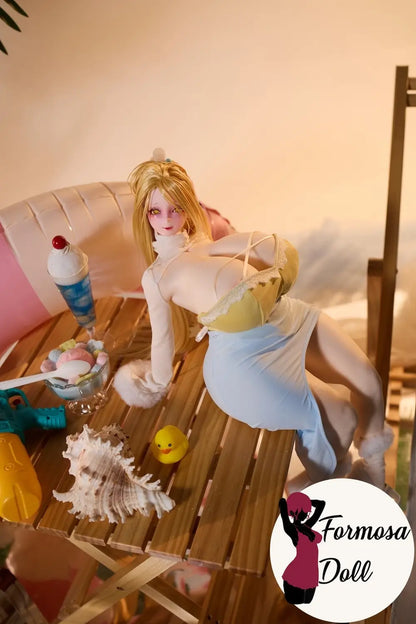 Ella 3.0 - Mini bambola del sesso BBW Hentai | 66 cm (28 pollici)