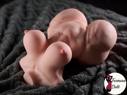 Emma Muscular Torso Sex Doll with Athletic Build - 5.44kg (12lbs)