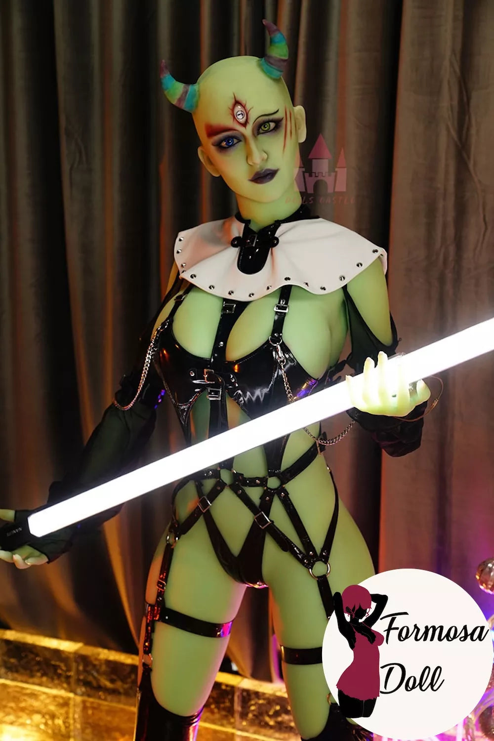 Eugenia E A4 - Demon Sex Doll with 3 Eyes - TPE 5f5 US STOCK