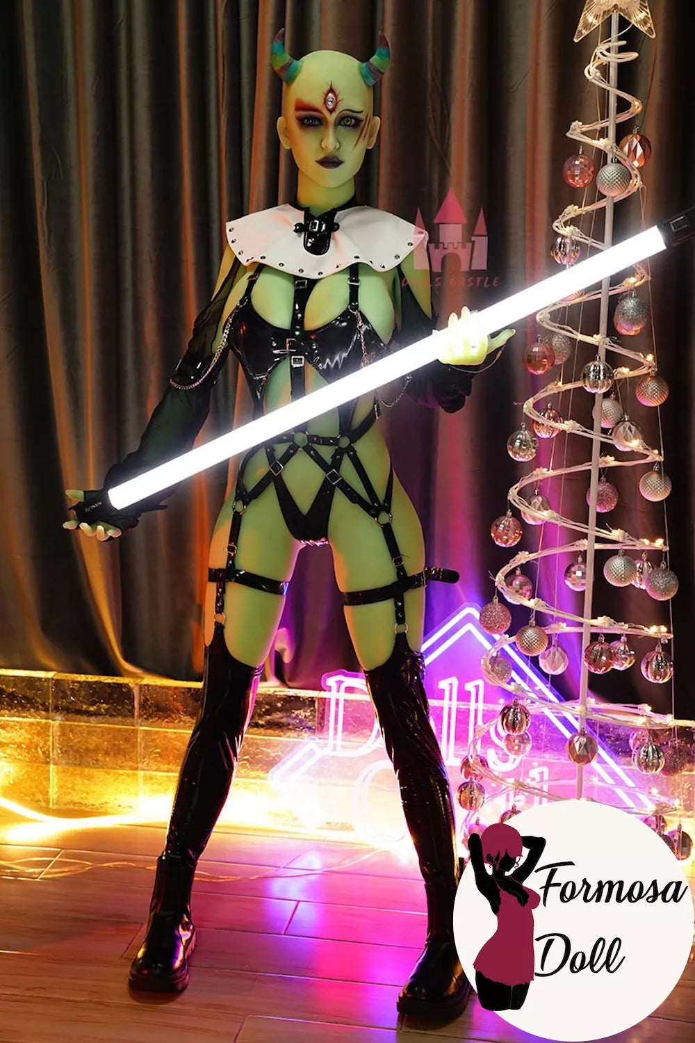 Eugenia E A4 - Demon Sex Doll with 3 Eyes - TPE 5f5 US STOCK