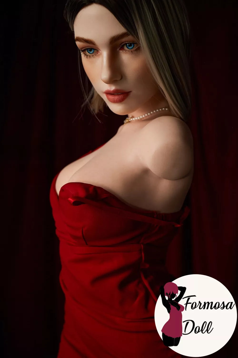 Eydis - ULW882 Light Weight Blonde Hair Sex Torso in Silicone - 18.5kg(40.79LB)