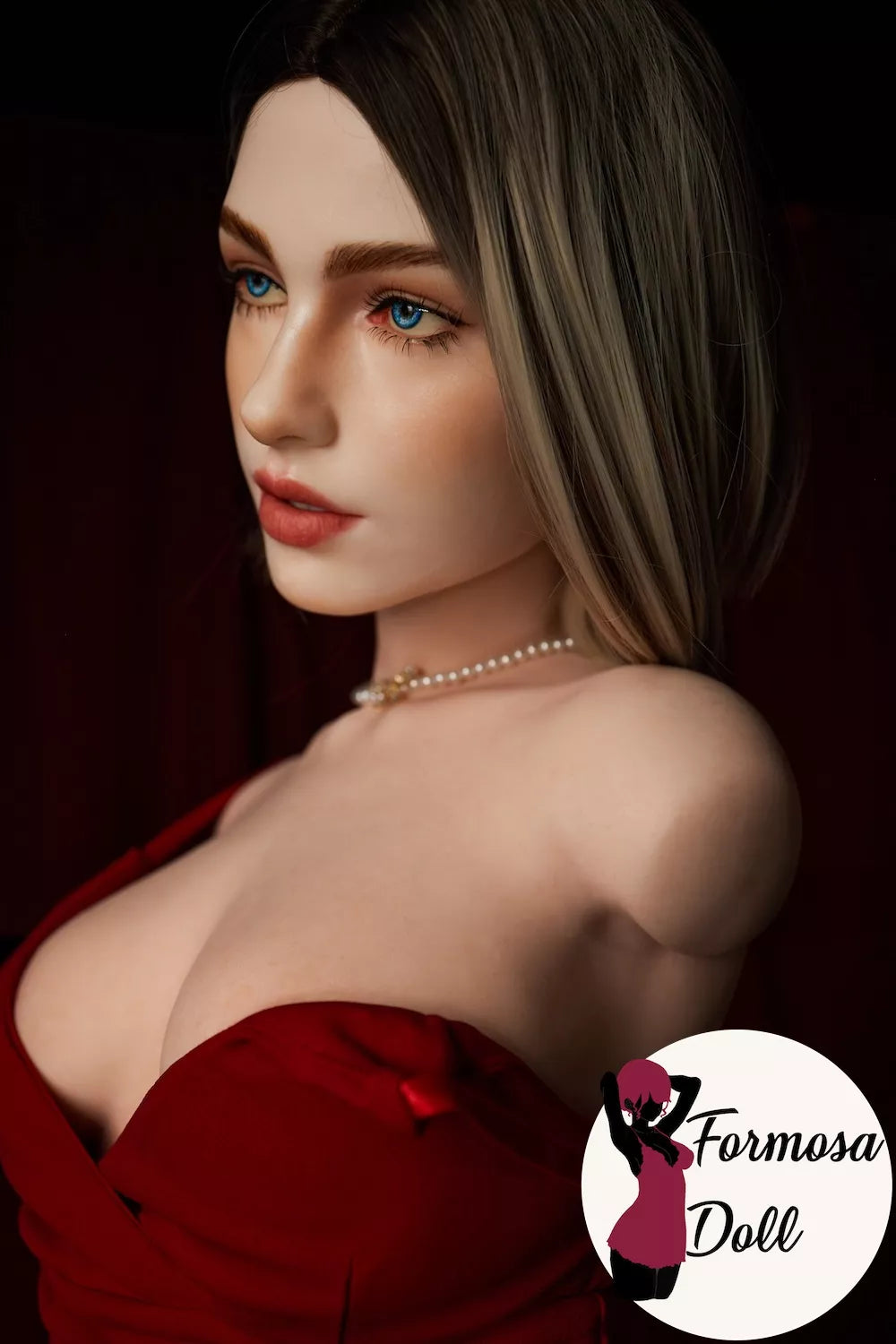 Eydis - ULW882 Light Weight Blonde Hair Sex Torso in Silicone - 18.5kg(40.79LB)