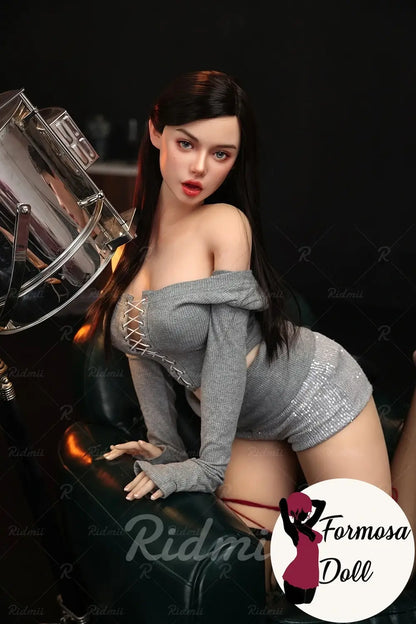 Fiora – Bambola realistica ibrida testa in silicone morbido + corpo TPE – 164 cm