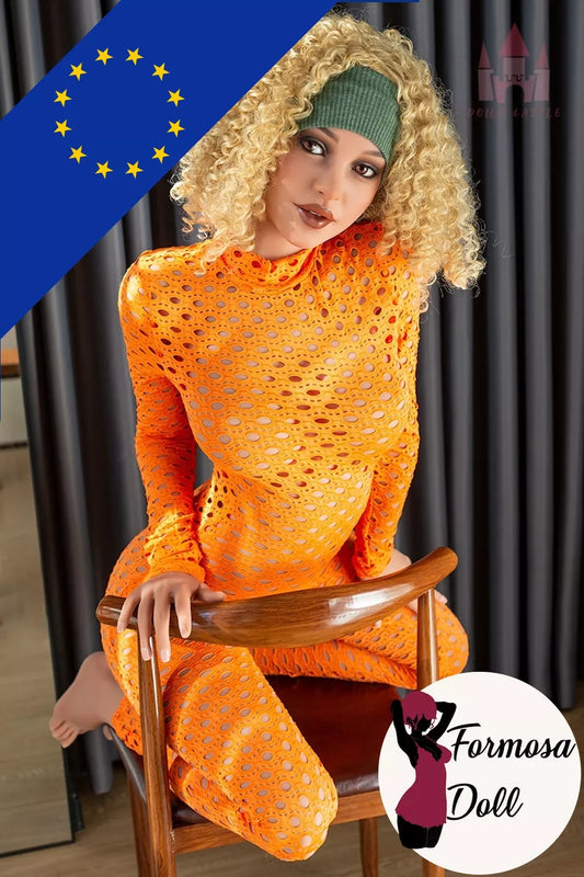 Flavia E K4- Blonde Afro Hair Sex Doll in TPE - 163cm EU STOCK