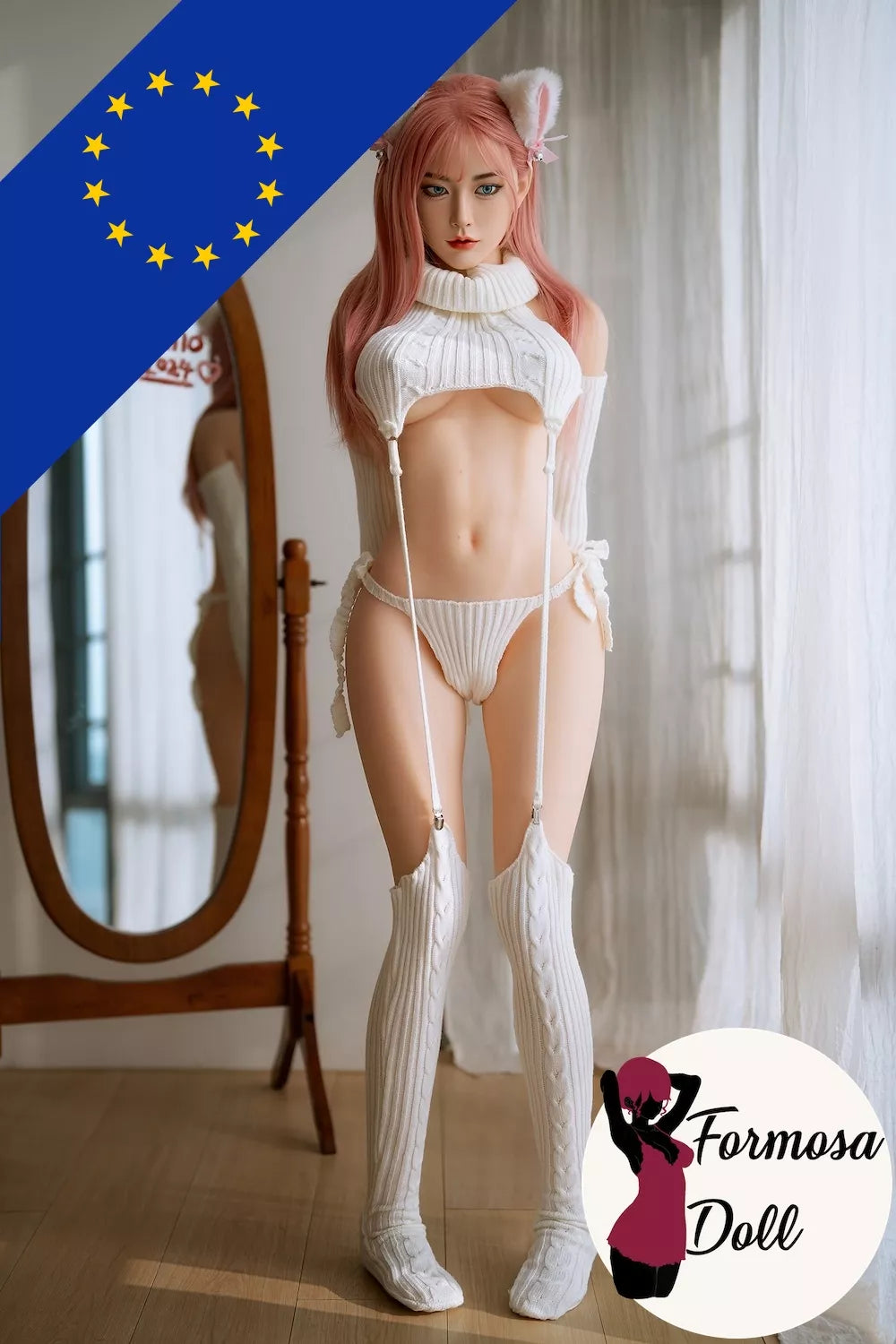 Foxy - Hybrid Sex Doll with Pink Hair - 160cm EU STOCK