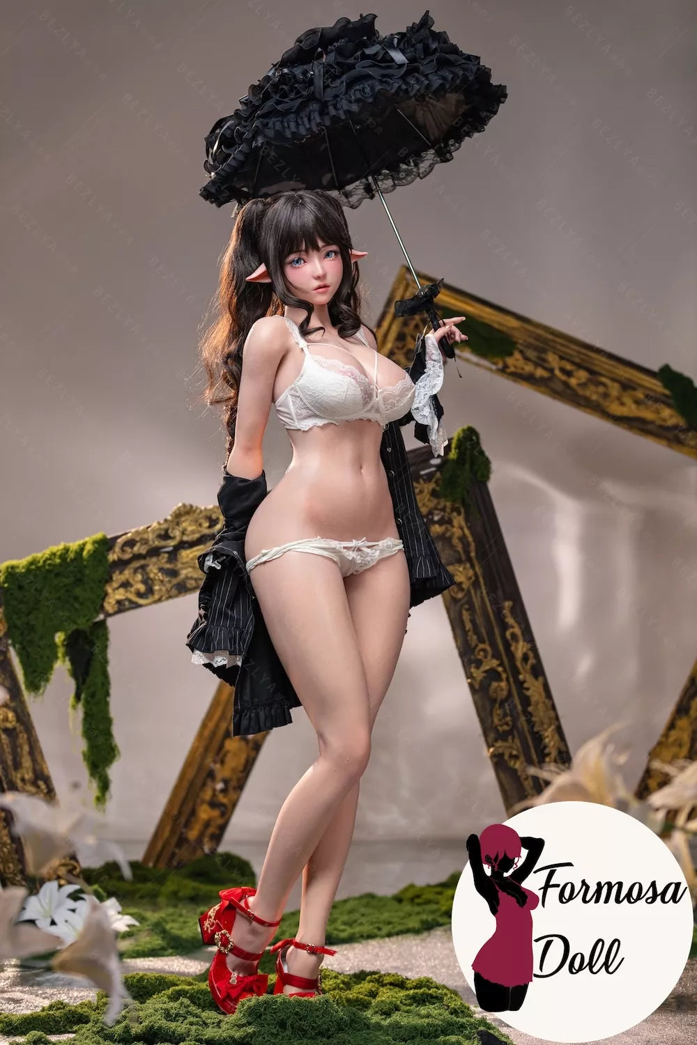 Freesia 2.2CF Elf Sex Doll in Silicone with ROS - 155cm