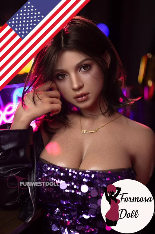 Lyra 157 cm (5ft1) - Realistic Silicone Sex Doll with Upgraded Skin Texture - US STOCK