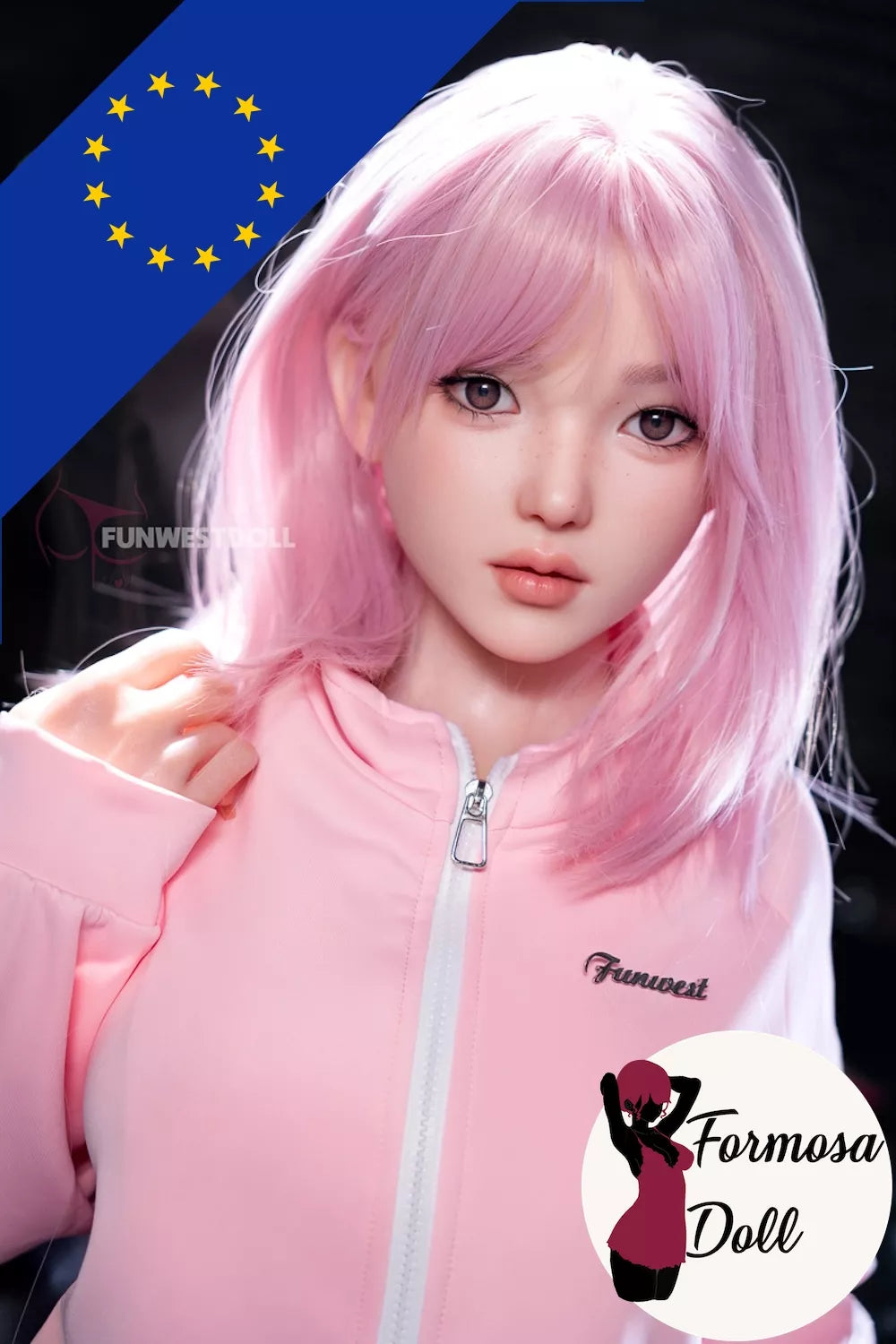 Nika – Asian Style Sex Doll with Pink Hair| 152cm (5ft) - EU STOCK
