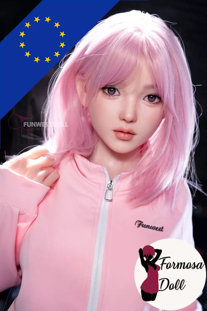 Nika – Silicone Asian Style Sex Doll with Pink Hair | 152cm (5ft) - EU STOCK